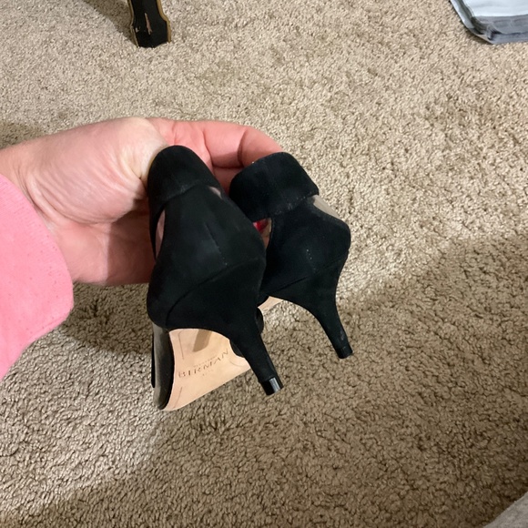 ALEXANDRE BIRMAN Wavee Two-tone Pvc And Suede Pumps In Black - Picture 6 of 8